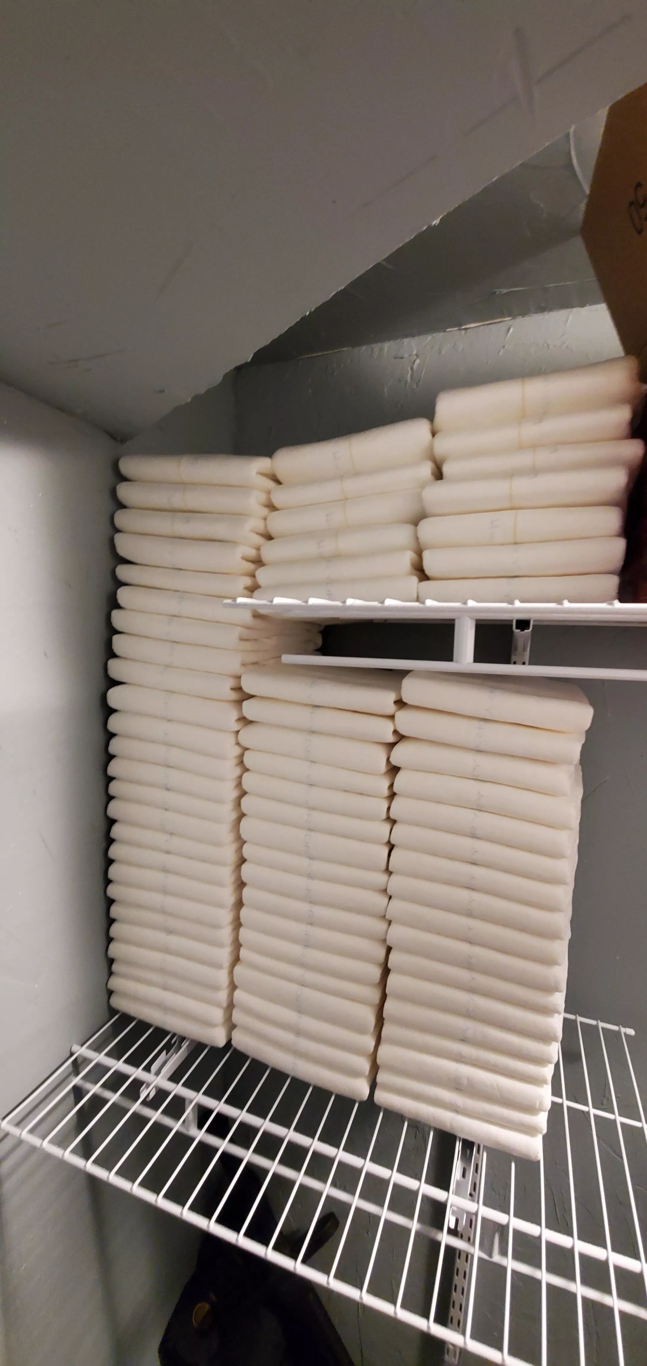 soooooo I finally updated my stash :3 I couldn't get any of the fun ones cause money is tight rn but otherwise ya! I'm super proud I was able to get at least this, it took a few months of saving >~> posted by ZoeyTheDiaperedHoey