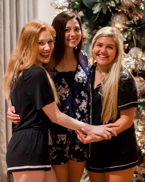 Sorority sleepover by Water_Heck