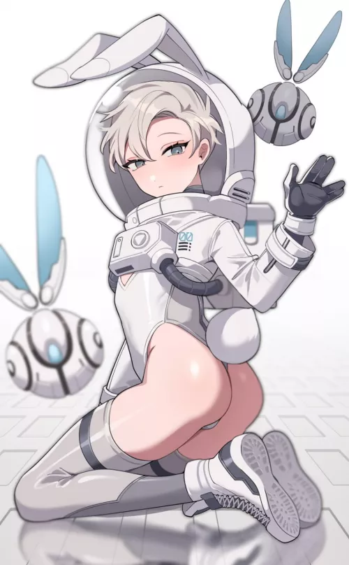 Space bunny by baibars8000