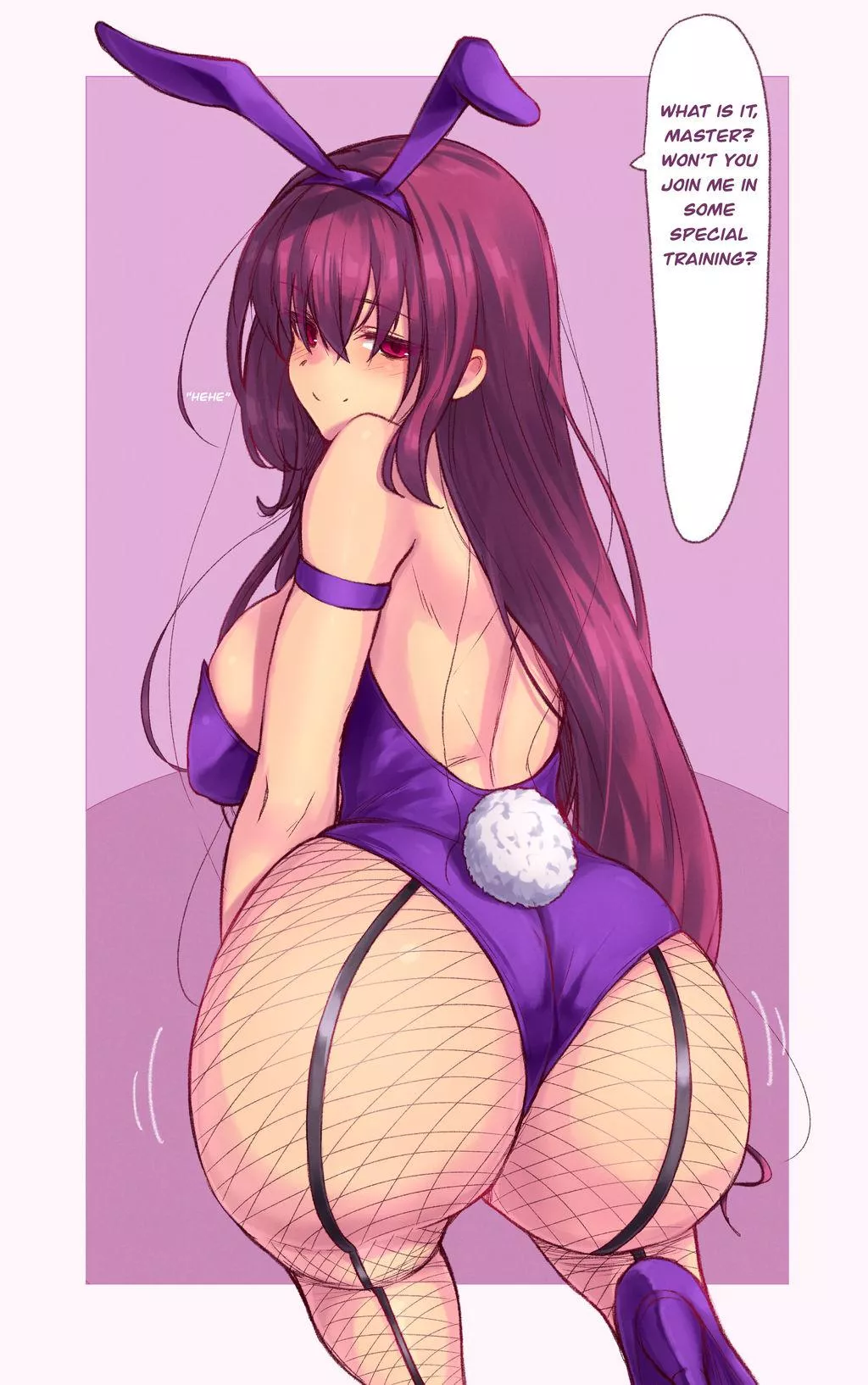 Special Training With Bunny Girl Scathach (Ishibori Eregomos) [Fate] posted by sequence_string