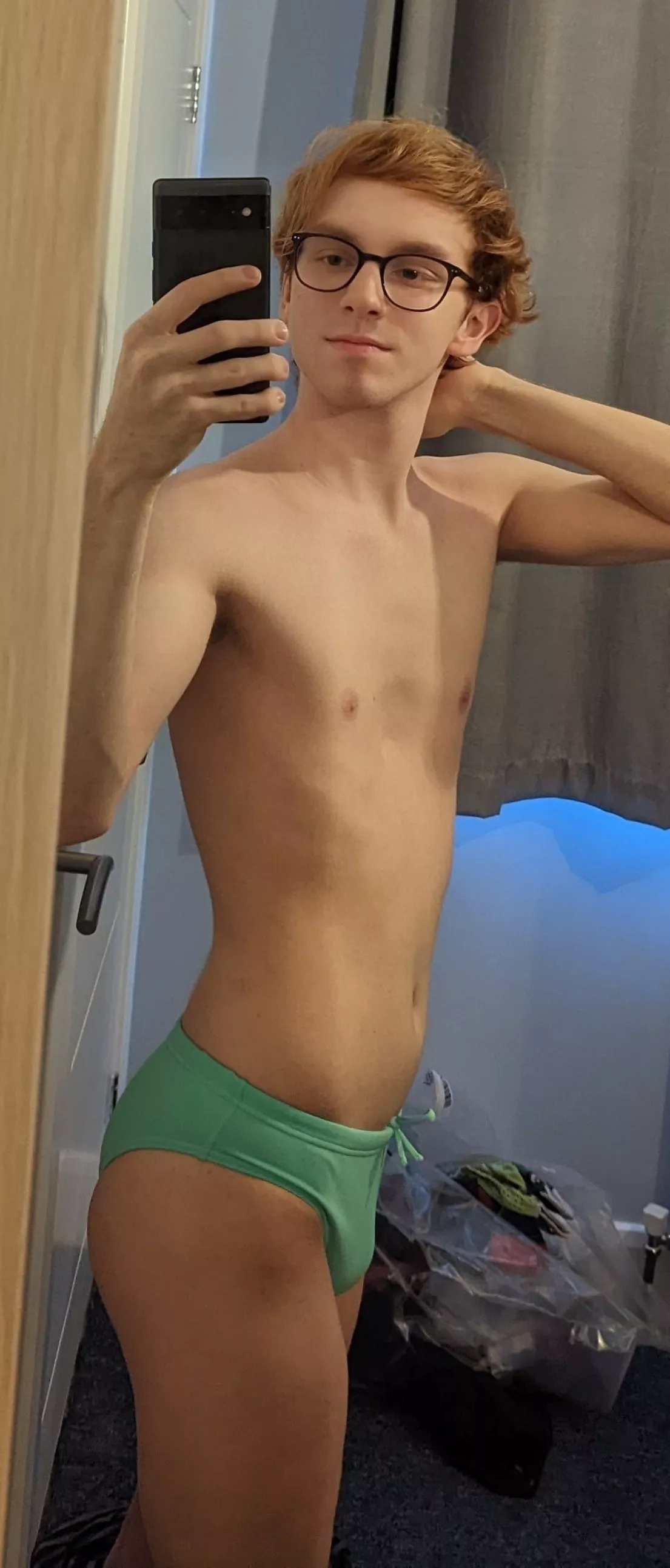 Speedo boy😇should I wear when summer arrives? posted by trytry243