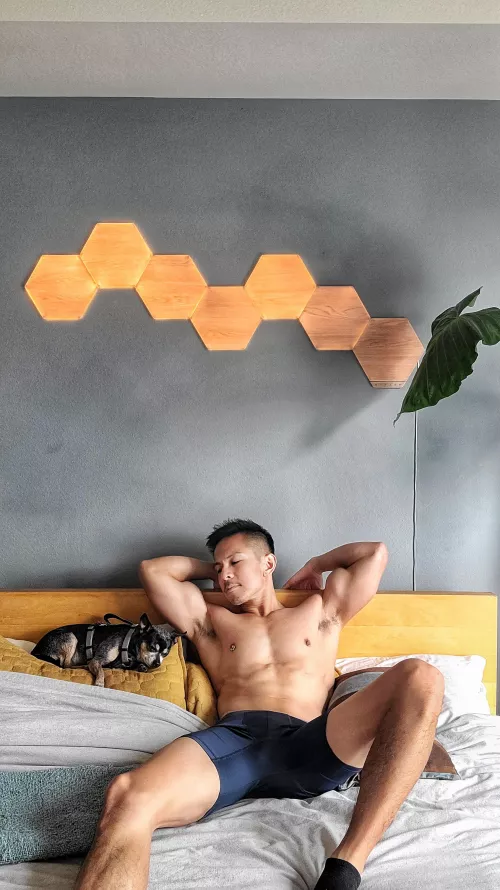 Spending time with Gizmo. 🐶 by groovapooh