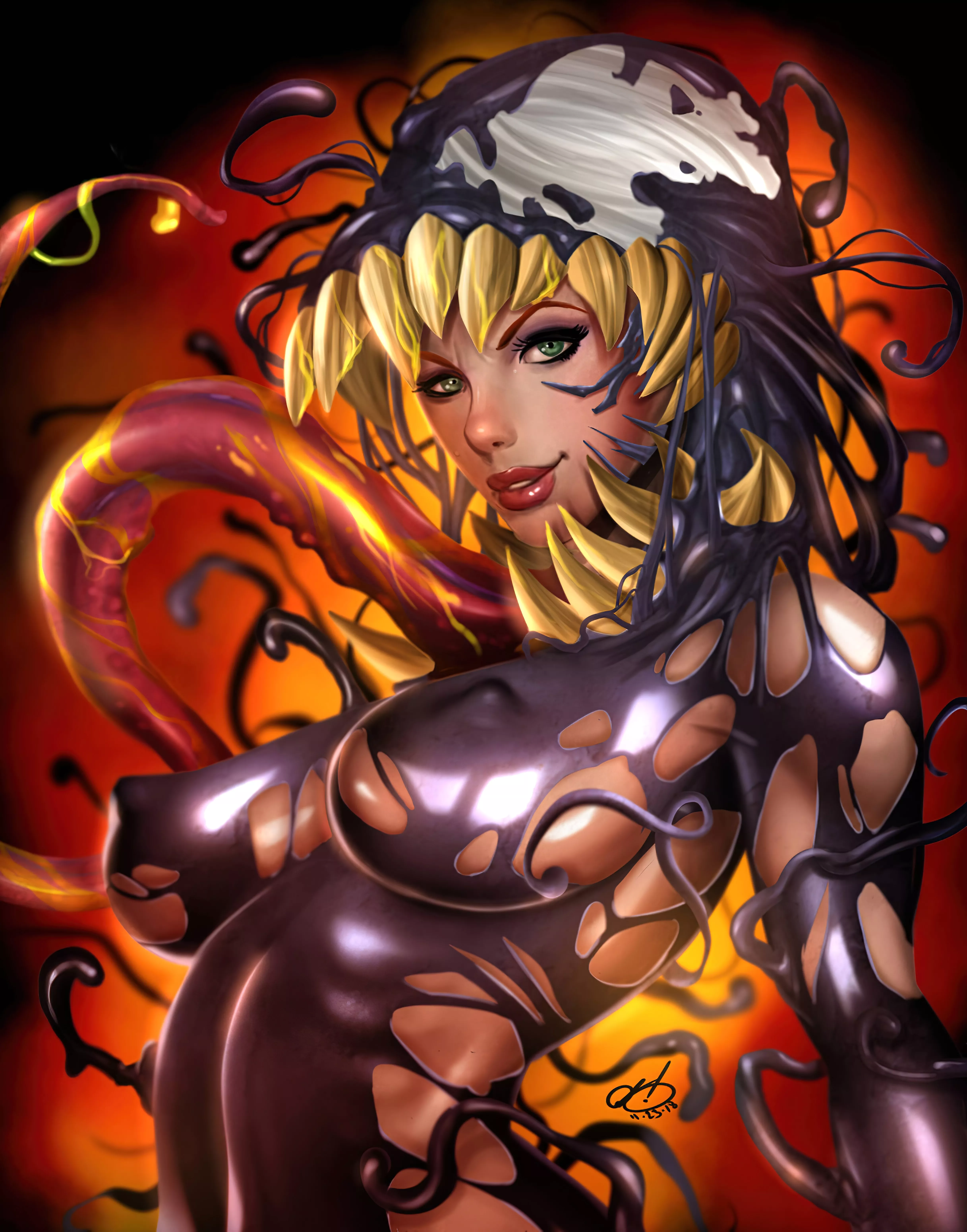 Spider-Gwen - Gwenom - (Marvel Comics) - [BornTewSlow] posted by AtrosRH