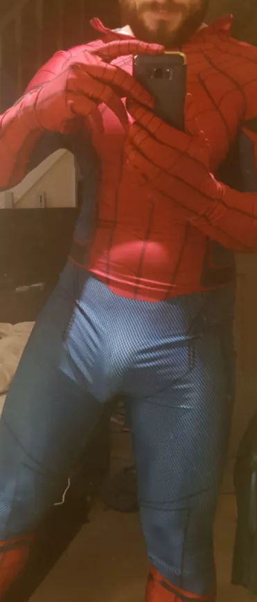 Spider-Man has a bulge posted by DickLakes