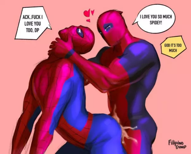 Spider-Man x Deadpool (Filipino Dump) by triangulumstardust