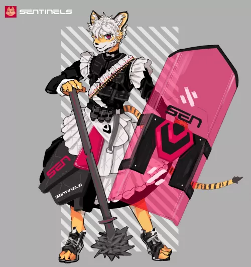 *spins wheel* uhhhhhhhh Catboy Battle Maid by TessaPomf