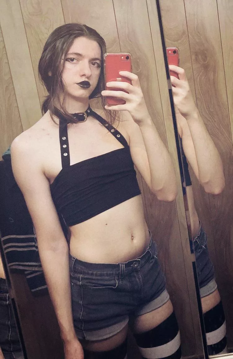 Spooky femboy here. How are you? posted by PenguinNoodleSoup