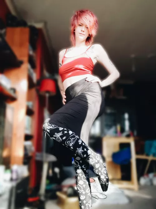 spooky slut thigh highs by Demon-In-Your-Ear