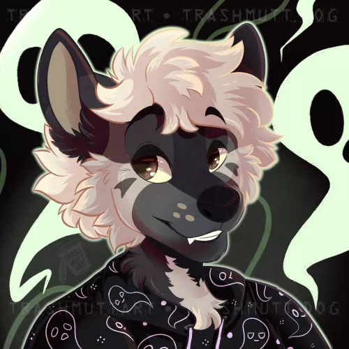 Spooky Yeen 👻 (art by me - TrashmuttArt on Twitter) by trash-mutt