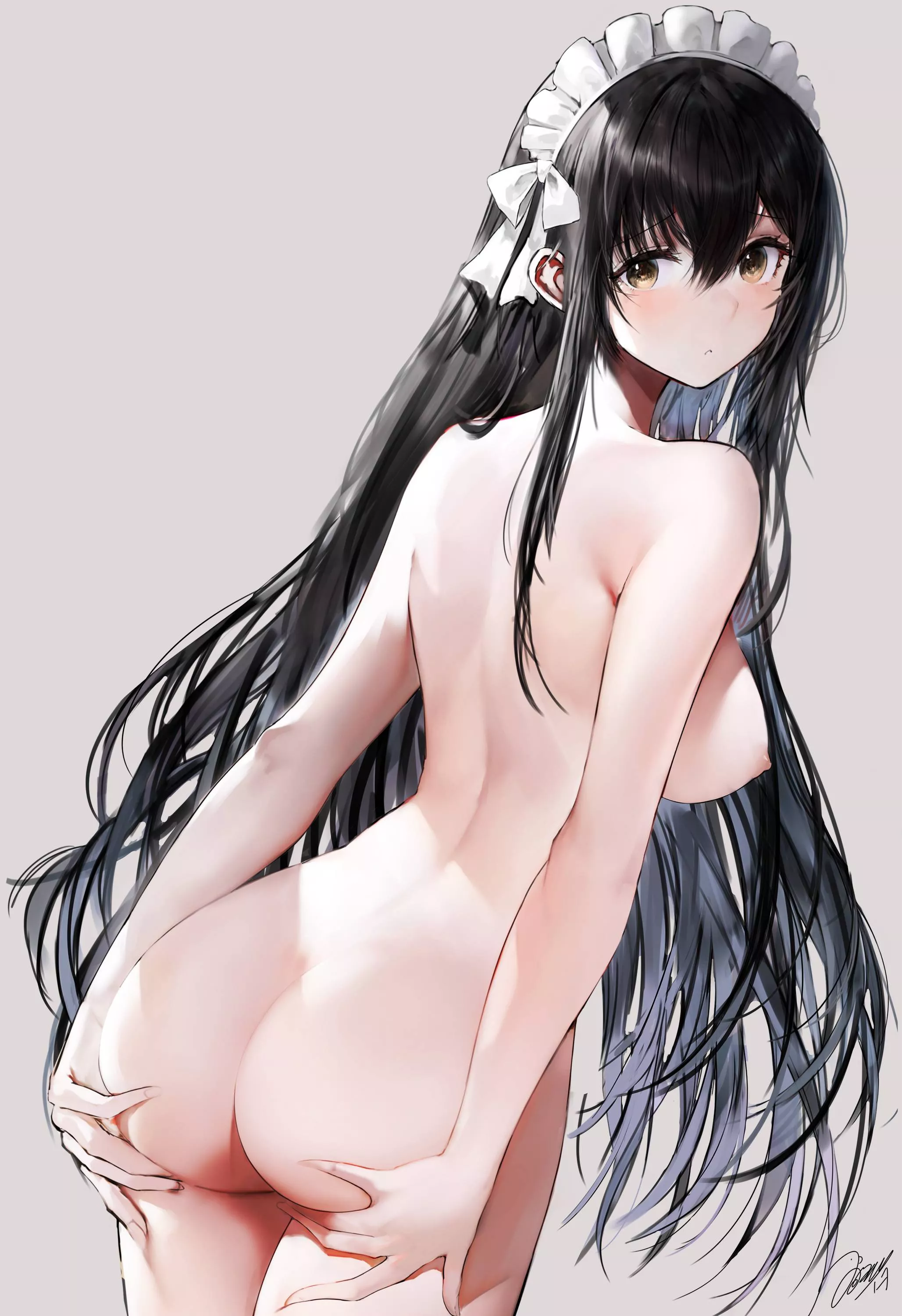 Spreading those cheeks for her master posted by owo_alt_for_hentai