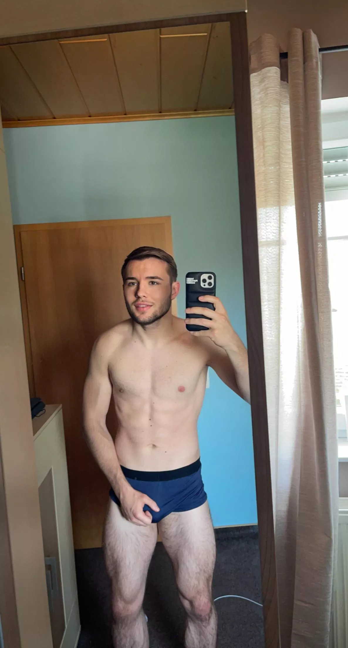 Squats day after day are paying off posted by blondboyjan