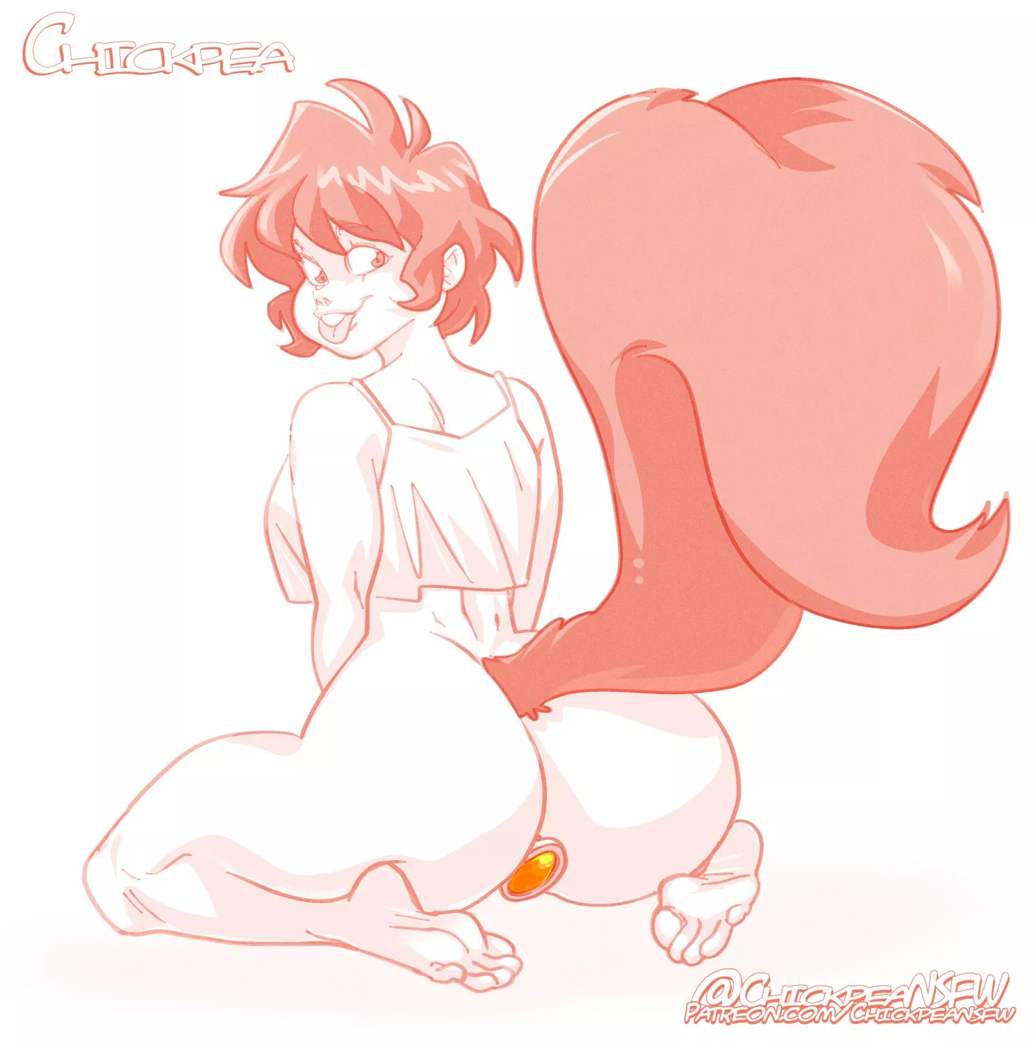 Squirrel Girl Plugged Teasing (Chickpea) [Marvel] posted by sequence_string