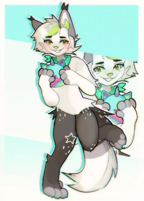 Squishmallow! (art by me) by momochaiix