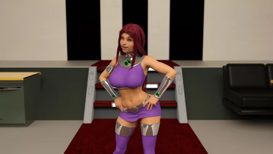Starfire - 2nd Character Reveal (Sugar Scoop) by Captain_of_34