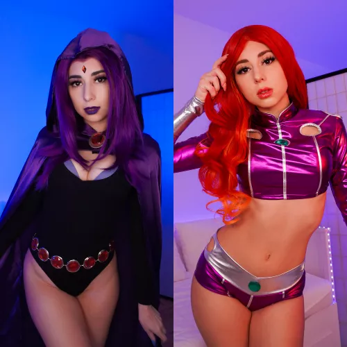 Starfire or Raven? By @lunarexxasmr [self] by LunaRexASMR