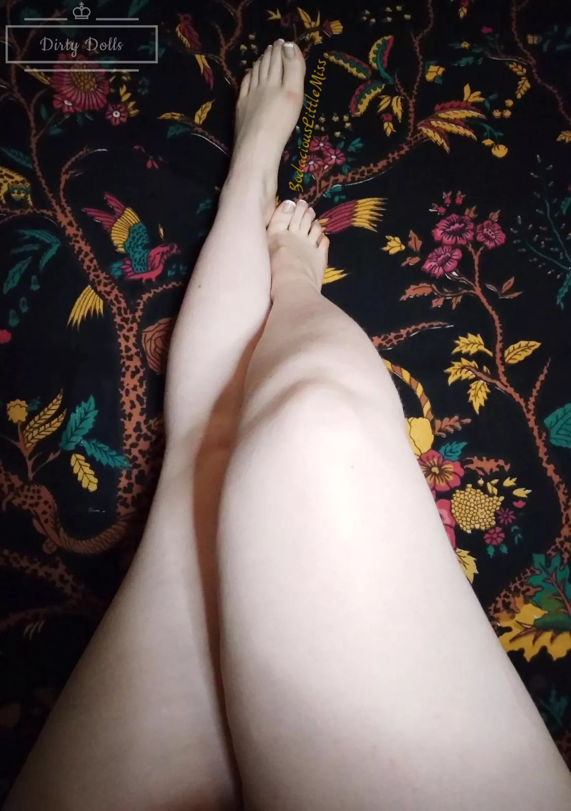 Start at the toes and work your way up. posted by BodaciousLittleMiss