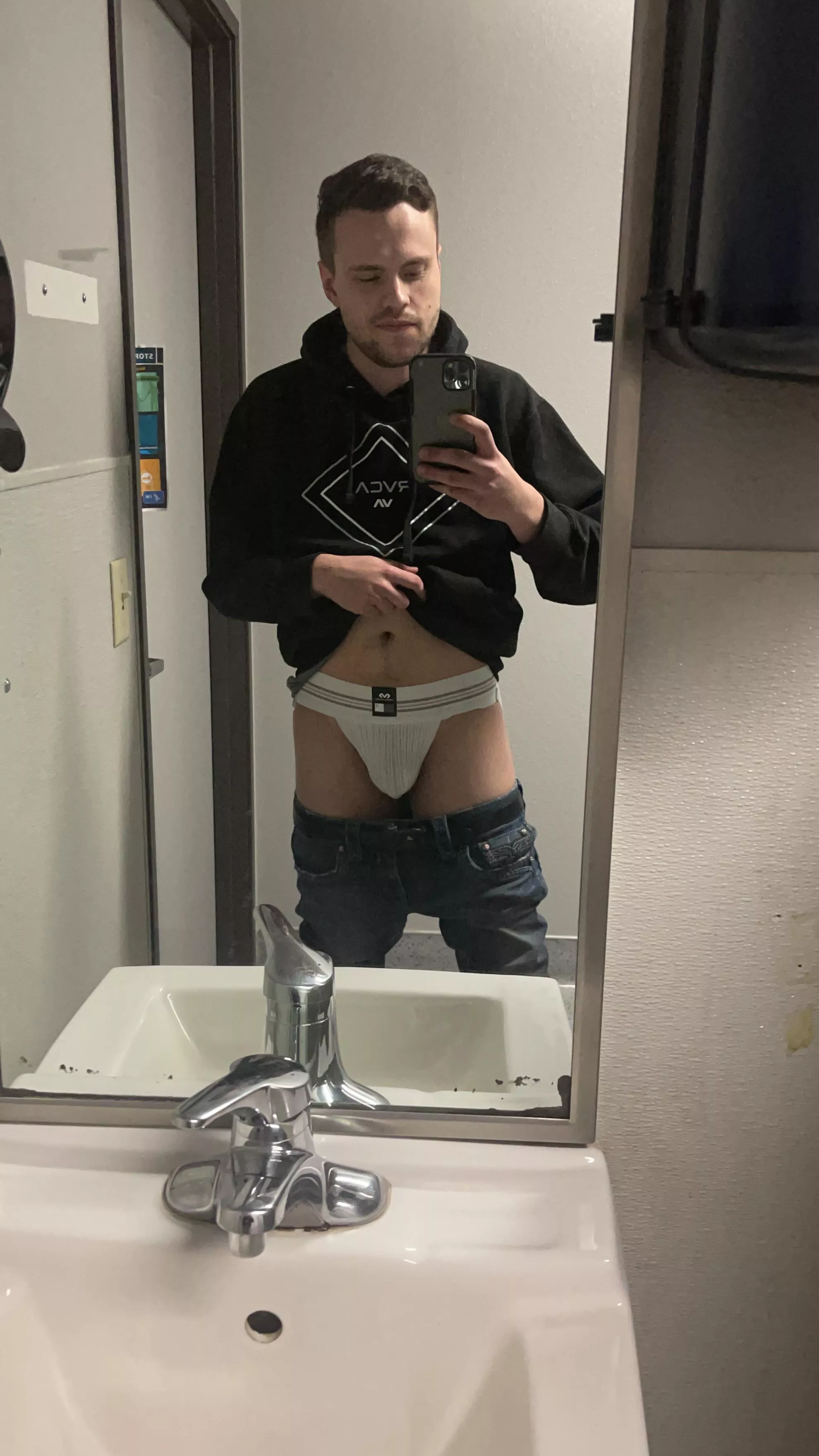 Started wearing jocks to work everyday and I don’t think I’ll ever go back. posted by subjaymes