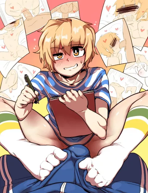 “Stay Here. My Art Is Getting Better.” by Astoru_Hidden