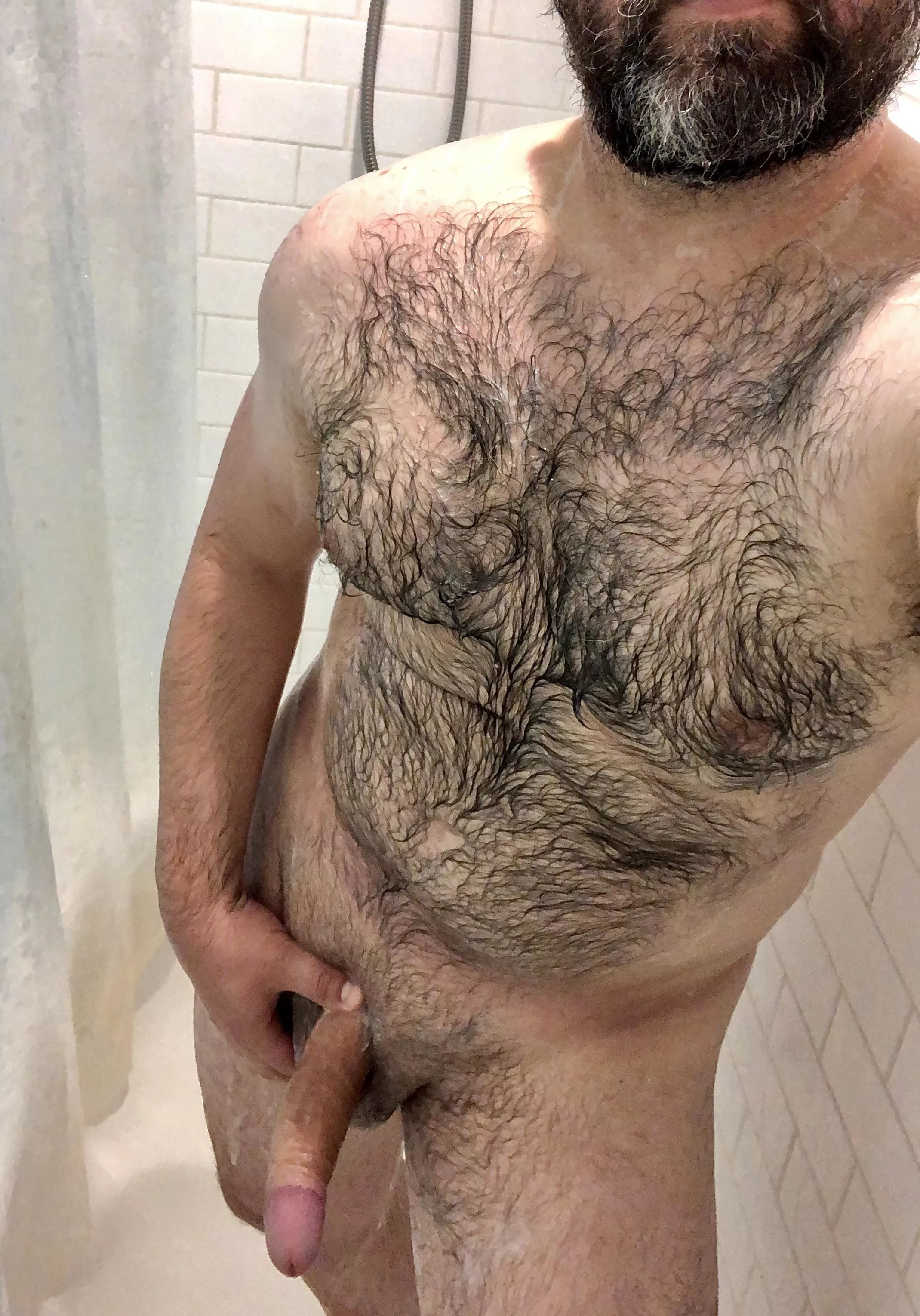 Staying clean is important for insanely hairy hygiene. posted by BigNorth80