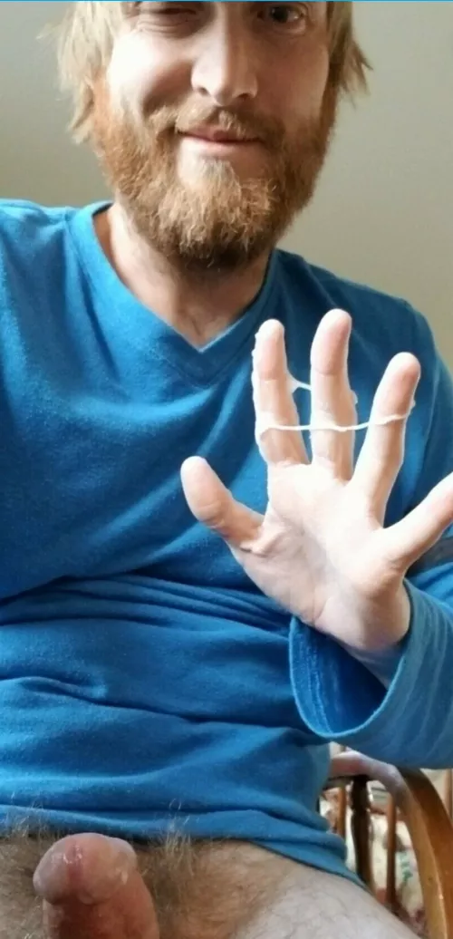 sticky hands by ShirtlessGinger