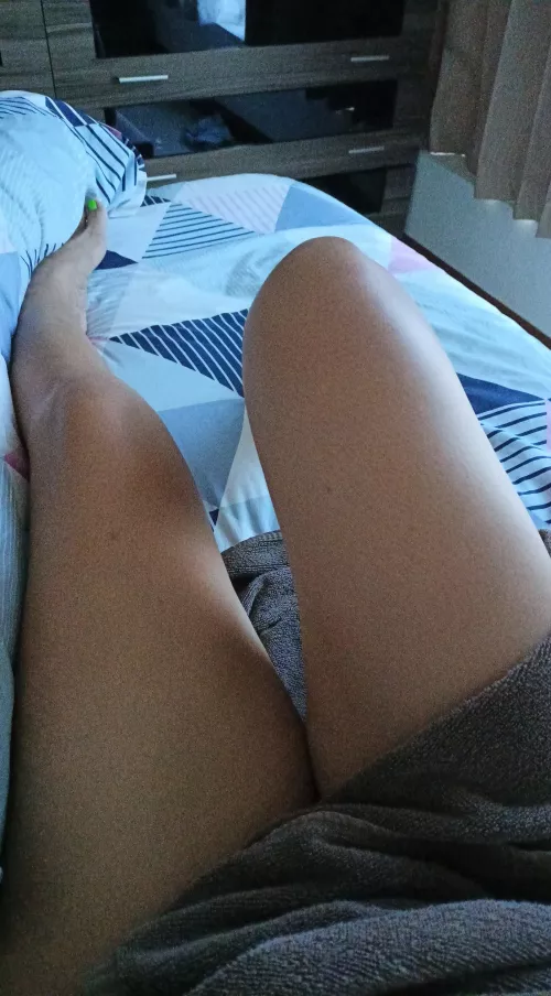Still in bed. Wanna have these legs for breakfast? by xtina_robinson