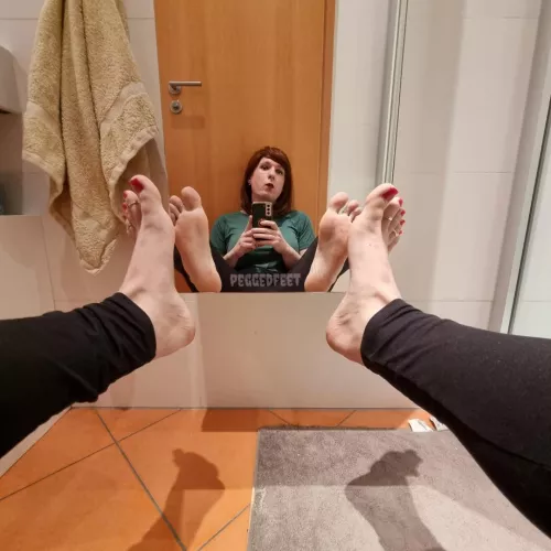 Still sick with C-virus please have a fun time for me 🥰 by peggedfeet