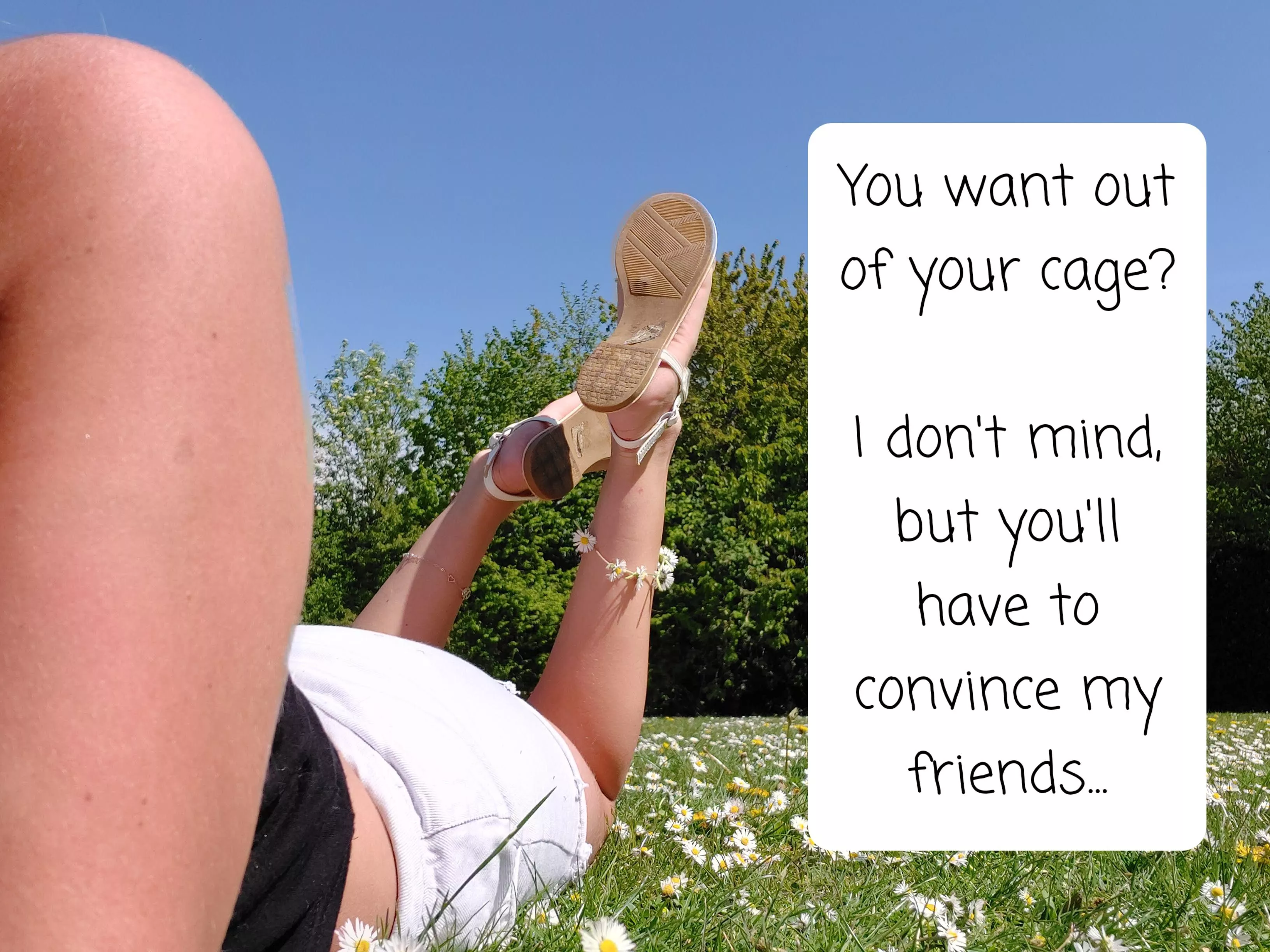 still want out? posted by cheeeeekymissy