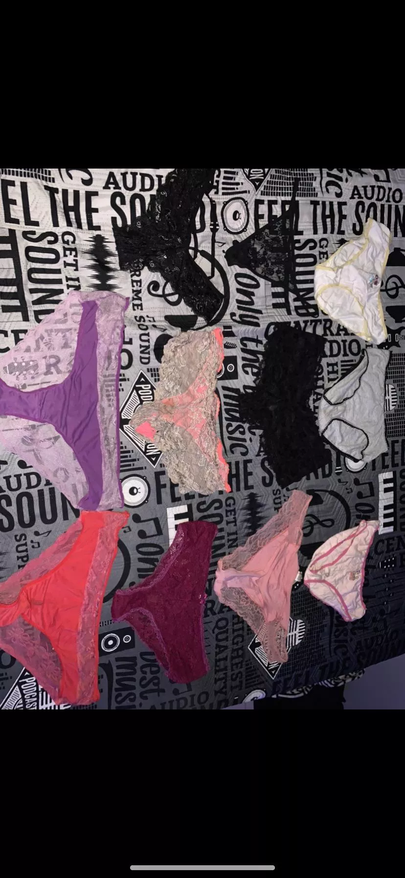 Stolen panties which ones should I cum in? posted by Low-Command-6779
