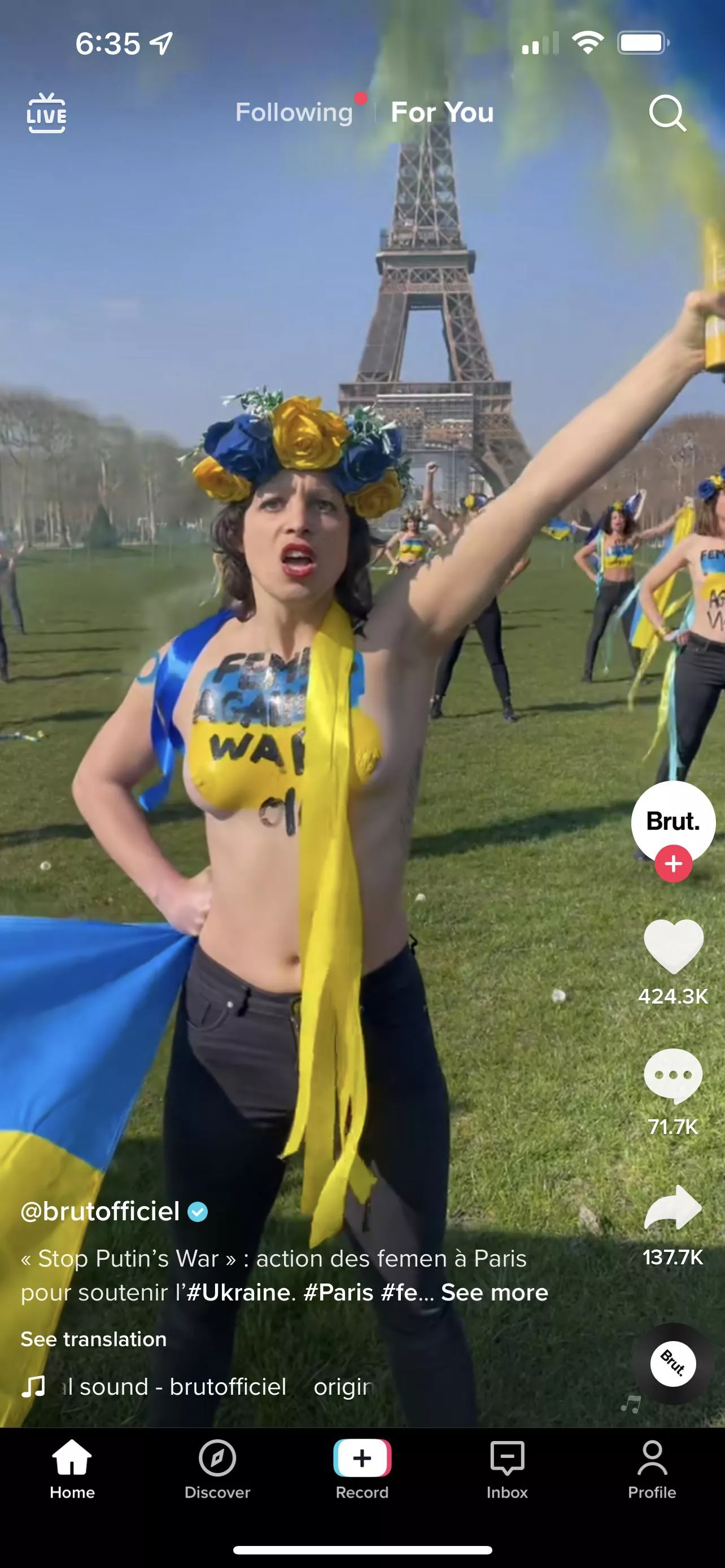 Stop Putins War posted by Alive-Yogurt-9397