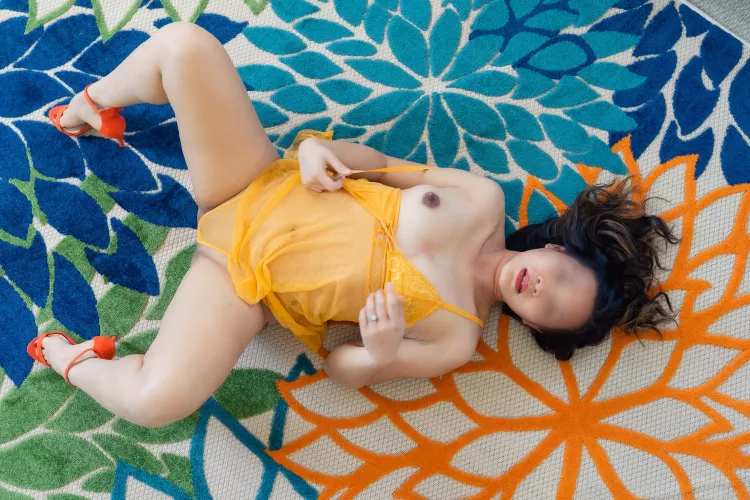 Stop staring and get down here. 😈 by asianhotwifekay