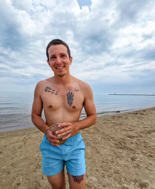 stopped playing Forbidden West Long enough to enjoy the beach today. by theleoist