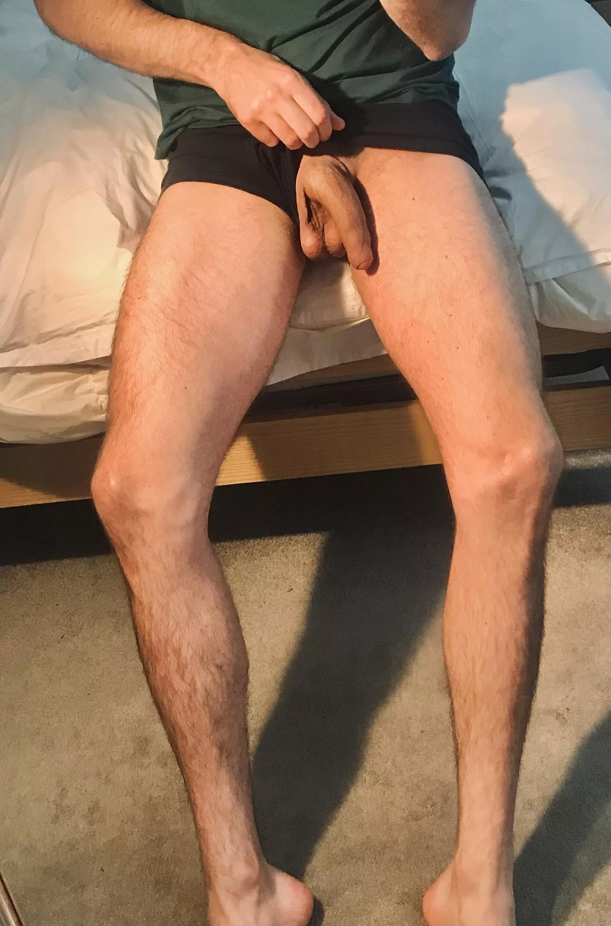 Straight guy - uncut softy hanging out posted by CoverDrive20