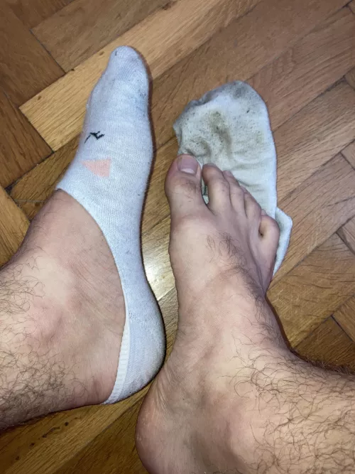 Straight out of shoes. They are wet. (Dm's open) by Individual_Client_82