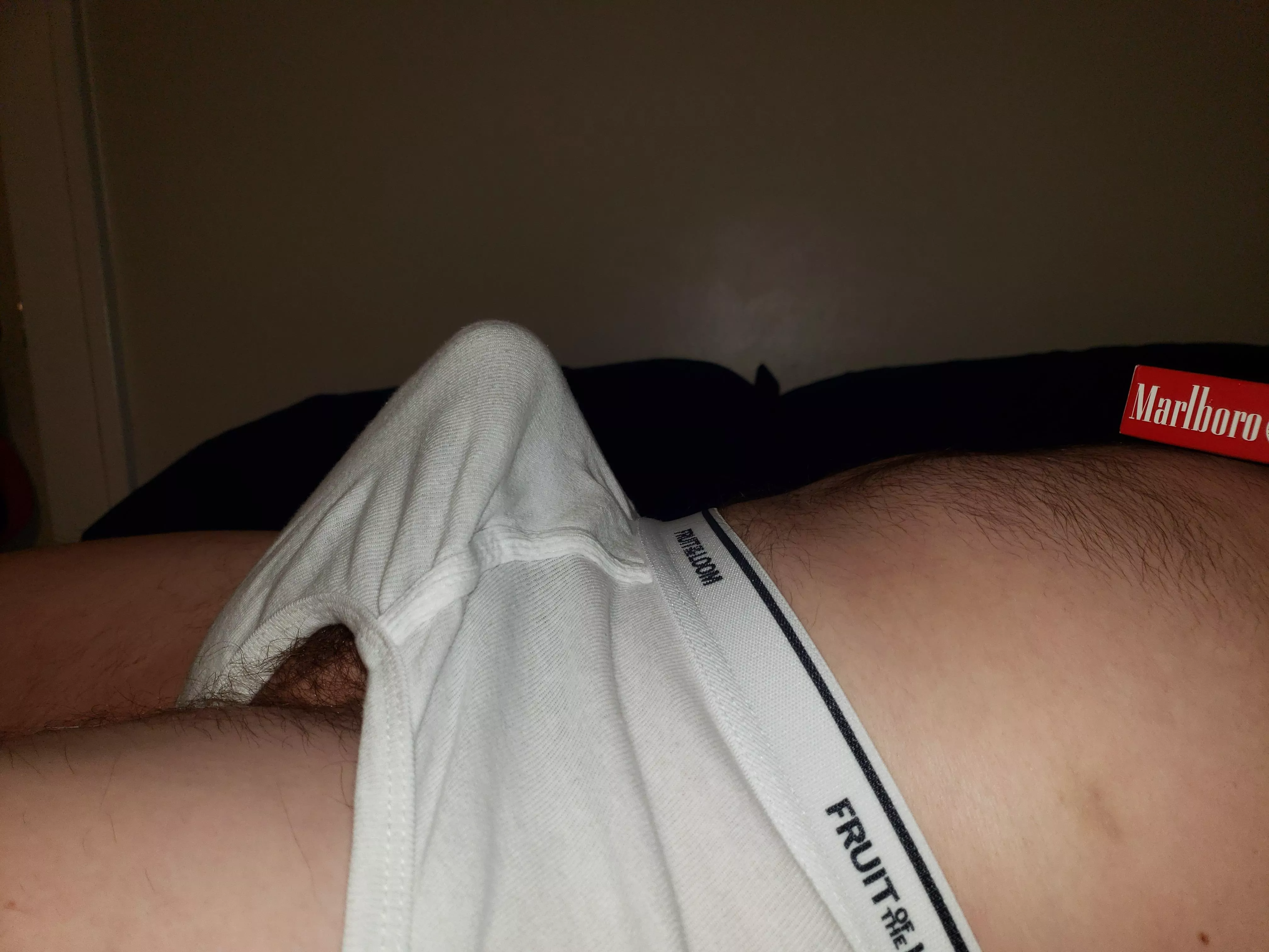 Stretching my briefs posted by marlbororedguy