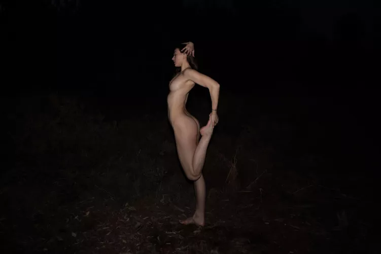 Stretching out in the wild by bellaballerina_