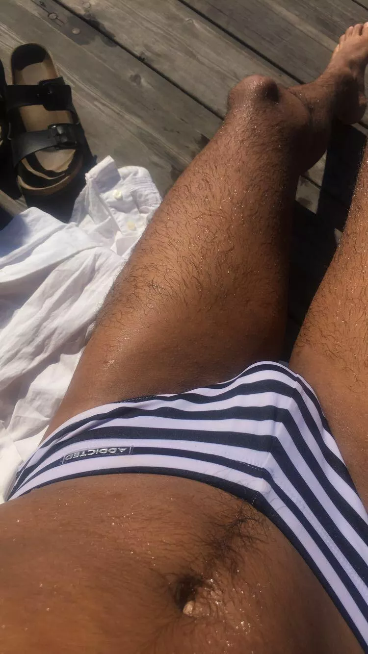 Striped undies posted by BornFuego