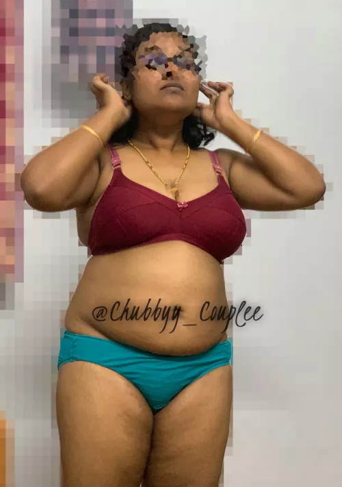 Stripped down to the bare minimum 😈 [F]rom the [M]assage series😉 Interested in more?🤔 by chubbyy_couplee