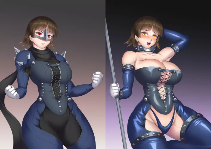 Stripper Shadow Queen Before And After (Haryudanto ) [Persona] by sequence_string