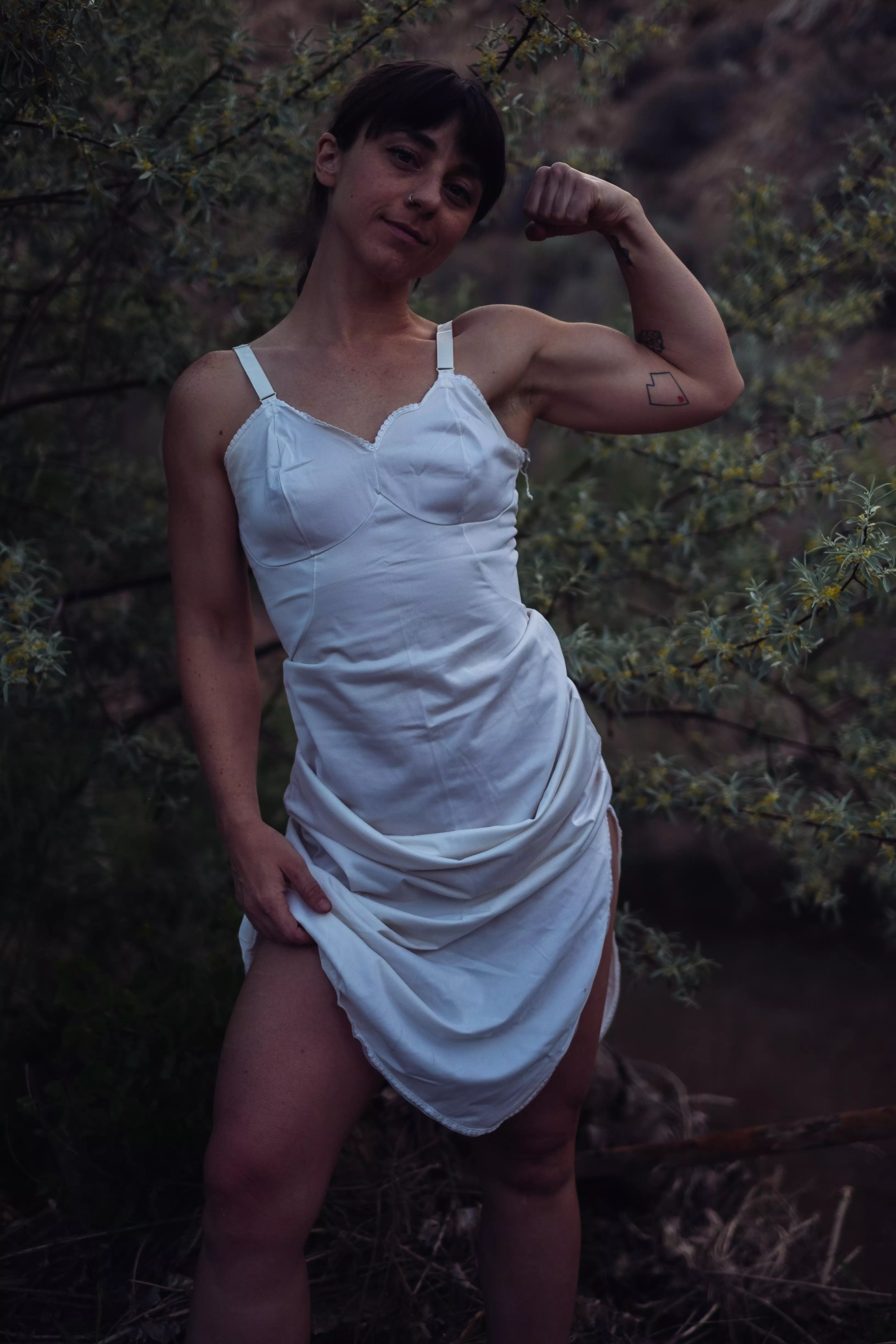 Strong and delicate posted by Curiousmusclegirl