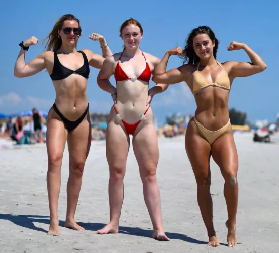 Strong Trio 💪 by DwightDavid1234