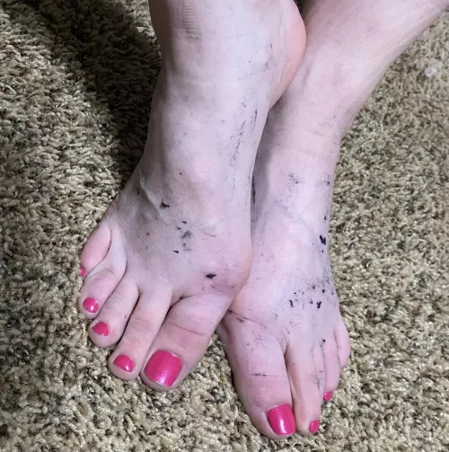 Stuck in my cowboy boots for 12 hours. Start Cleaning 😈 by Taylormayberry21