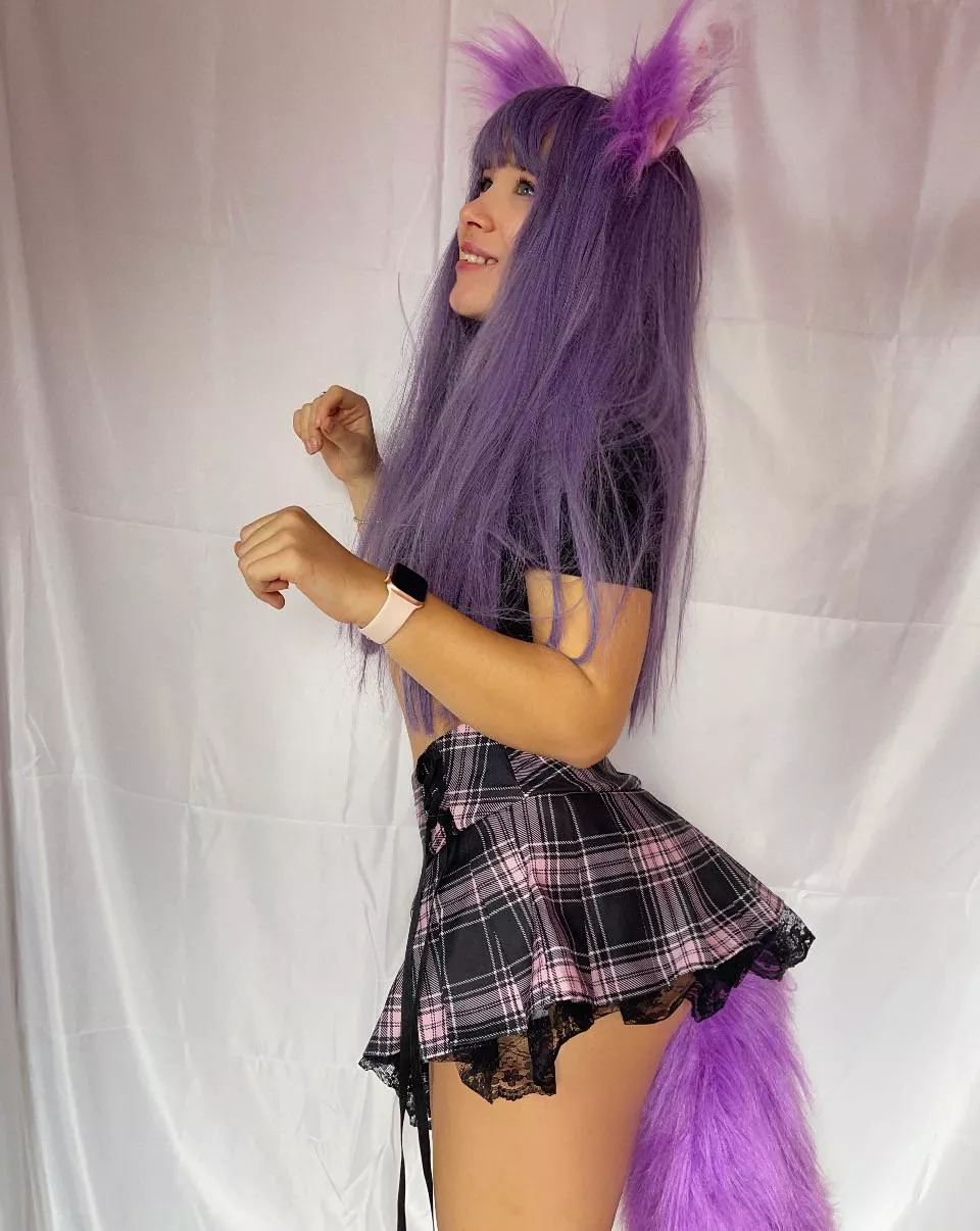 Student or cat-girl? 😏 posted by Alice_Natty