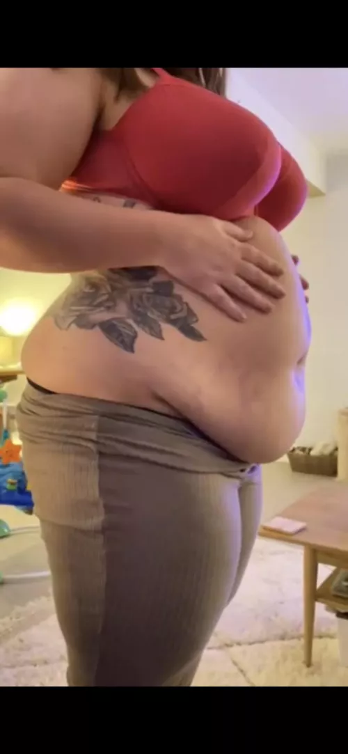 Stuffing 2000 calories ain’t easy 🥵 by fattienow