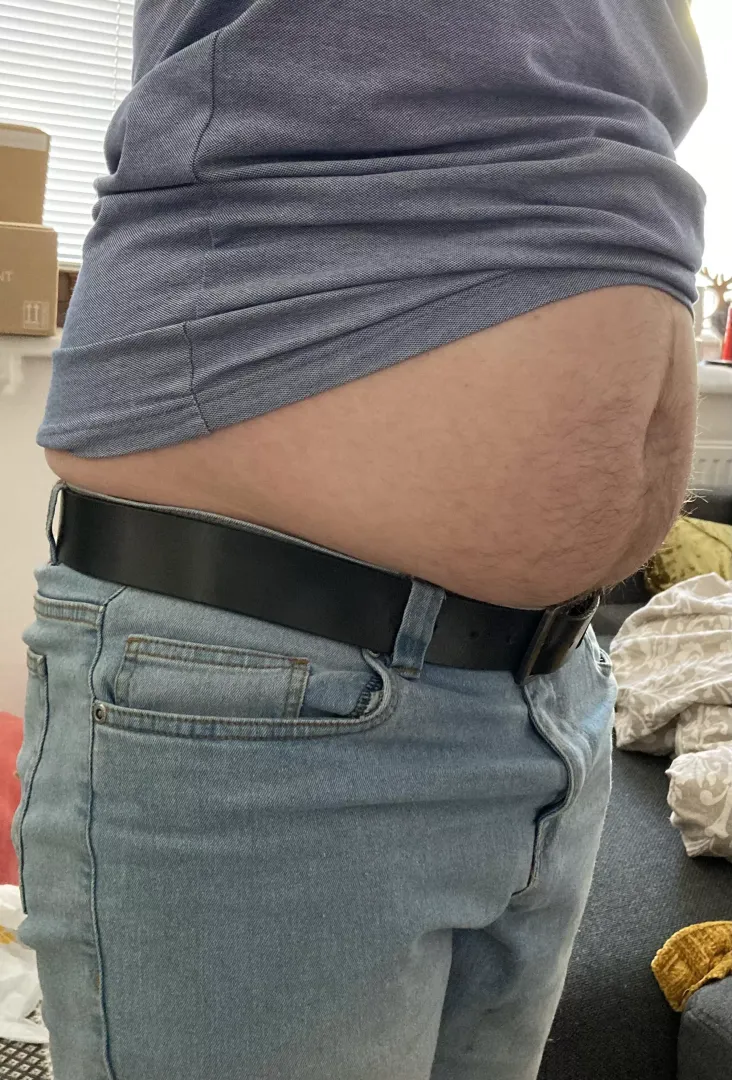 Stuffing that belly everyday 😋 and seeing the results of that 😅 posted by Interesting_Tax_7662