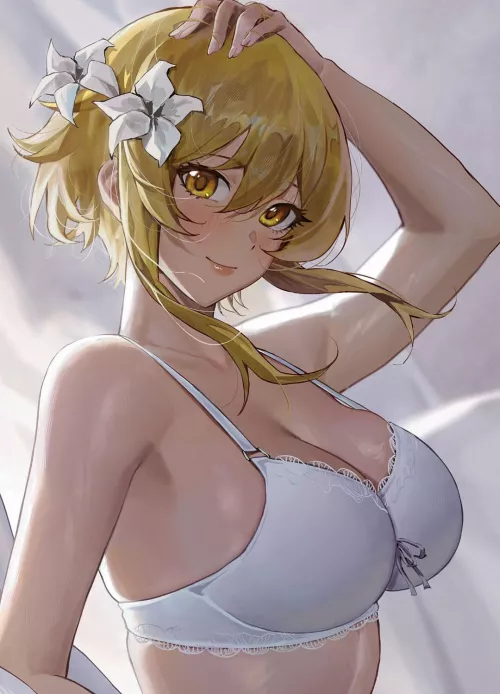 stunning lumine [genshin impact] by Meet30