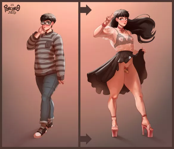 Stunning transformation [Porcoro] by toouwuforyou