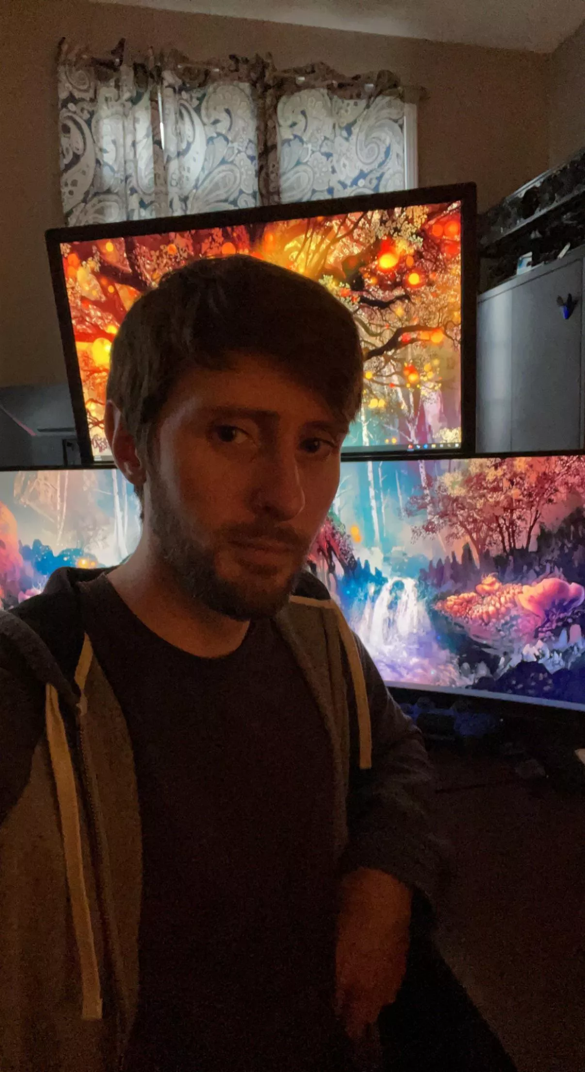 Subtle gaming set-up flex. posted by TheBlueShyguy