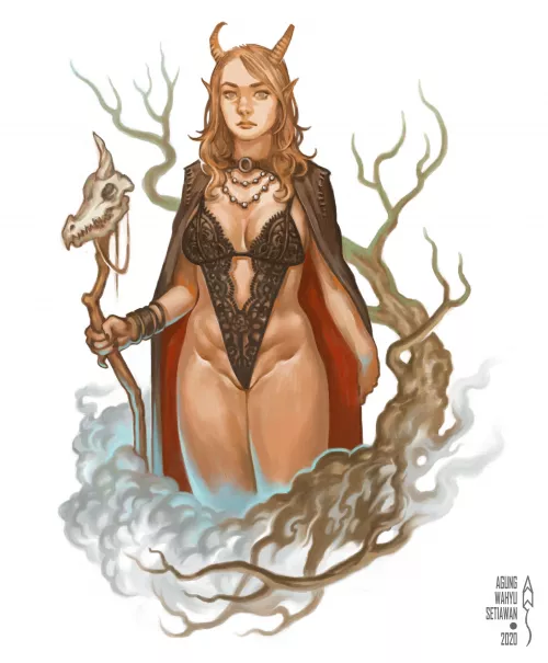 Succubus by me. by Gnugan