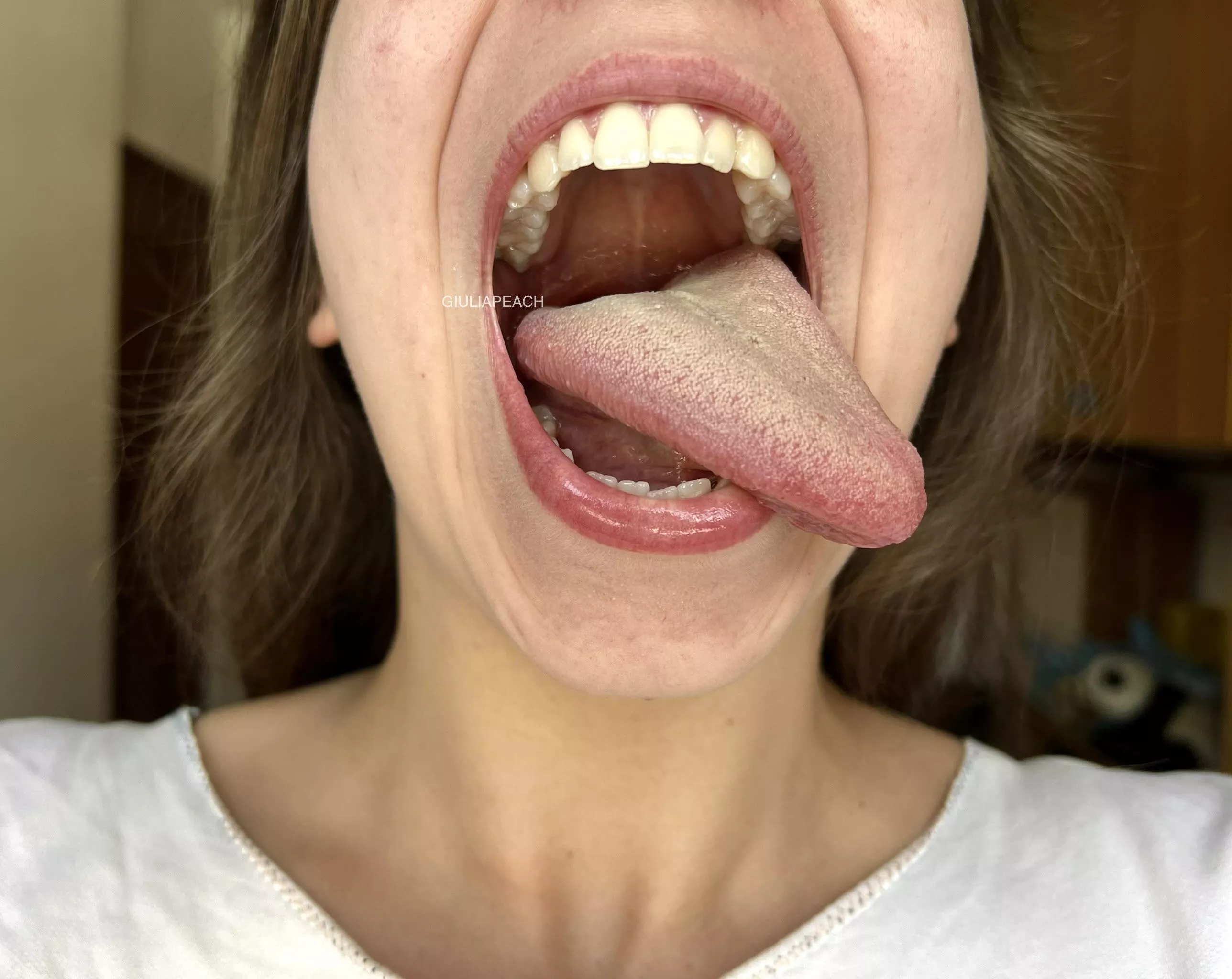 Such a big tongue, right? posted by giuliapeach