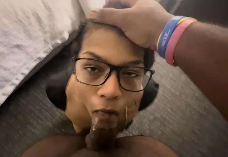 Such a good slut look at me while I fuck your face..the look of love by oldone90